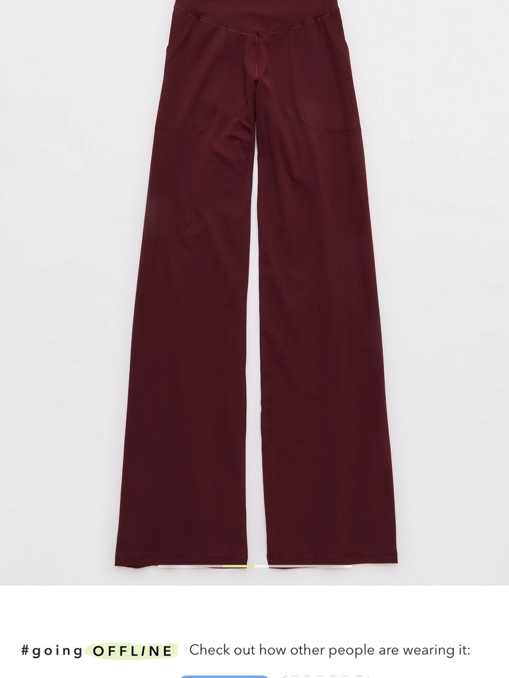 Wide-Leg High-Rise Pants
